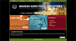 Desktop Screenshot of maheshagro.com